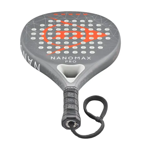 Ракетка для падела Dunlop Nanomax Pro, 10370739, для профессионалов, карбон,серо-оранжевый за 17&nbsp;248.20 ₽ купить в Новокузнецке