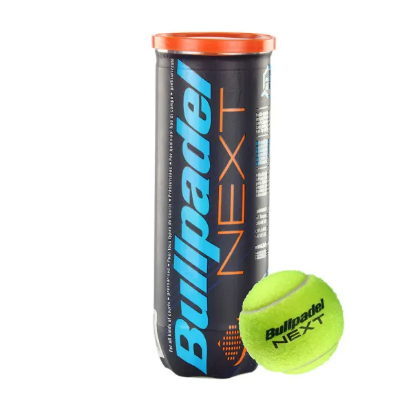 Мяч для падела BULLPADEL Next, 471961, уп.3 шт, FIP Approved, войлок, каучук,желтый за 1&nbsp;207 ₽ в Новокузнецке