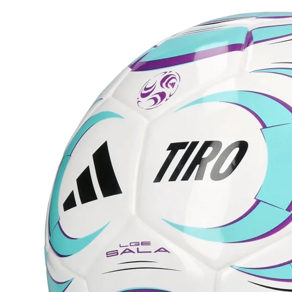 Мяч футзал. ADIDAS Tiro League Sala JW1526, р.4, FIFA Basic, 32 пан, ТПУ, термосш., бело-бирюз-фиол за 4&nbsp;833.10 ₽ в Новокузнецке