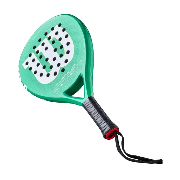 Ракетка для падела WILSON Blade Jr  V4 Padel, WR213811U0, для начин-х, стекловолокно, зеленый за 14&nbsp;934.50 ₽ в Новокузнецке