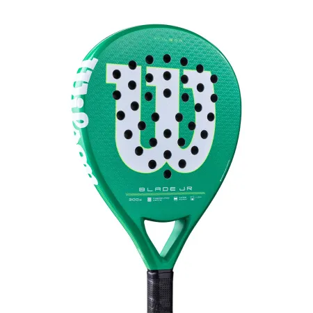 Ракетка для падела WILSON Blade Jr  V4 Padel, WR213811U0, для начин-х, стекловолокно, зеленый за 14&nbsp;934.50 ₽ купить в Новокузнецке