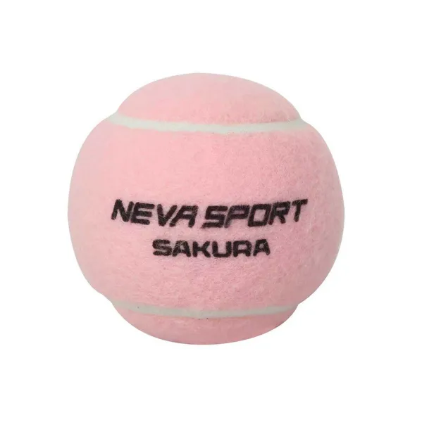 Мяч для падела NS Sakura, UAA2, уп.3 шт, сукно, нат.резина, розовый за 824.50 ₽ в Новокузнецке