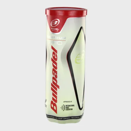 Мяч для падела BULLPADEL Premium PRO, 471959, уп.3 шт, FIP Approved, войлок, нат.резина,желтый за 1&nbsp;094.80 ₽ купить в Новокузнецке