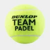 Мяч для падела Dunlop Team Padel, 601553, уп.3 шт, сукно, нат.резина,желтый за 1&nbsp;110.10 ₽ купить в Новокузнецке