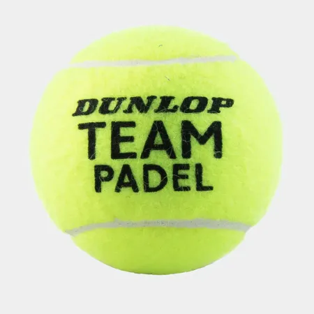 Мяч для падела Dunlop Team Padel, 601553, уп.3 шт, сукно, нат.резина,желтый за 1&nbsp;110.10 ₽ купить в Новокузнецке
