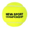 Мяч теннисный NS Championship 3B, 124001, уп.3шт, сукно, нат.резина, желтый за 646 ₽ купить в Новокузнецке