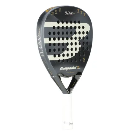 Ракетка для падела BULLPADEL Flow Legend, 494405, для профессионалов, стекловолокно,черно-белый за 31&nbsp;307.20 ₽ купить в Новокузнецке
