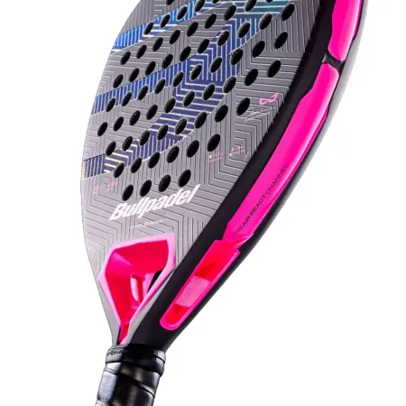 Ракетка для падела BULLPADEL Wonder 27, 497250, для продв.игроков, стекловолокно, карбон, черно-роз за 42&nbsp;969.20 ₽ купить в Новокузнецке