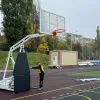 Баскетбольная стойка мобильная складная на пружинах вынос 2,25 м c противовесом ZAVODSPORTA за 530&nbsp;660 ₽ купить в Новокузнецке
