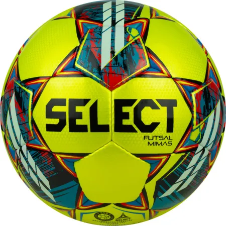 Мяч футзал. SELECT Futsal Mimas, 1053460550, р.4,FIFA Basic, 32 пан, гл.ПУ, руч.сш, жел-сине-красный за 6&nbsp;303.60 ₽ купить в Новокузнецке