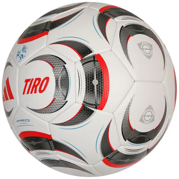 Мяч футб. ADIDAS Tiro Pro JW1533, р.5, FIFA Pro, 32 пан., ПУ, термосшивка, бело-серо-красный за 14&nbsp;133.80 ₽ в Новокузнецке