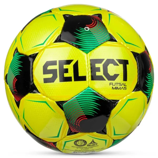 Мяч футзал. SELECT Futsal Mimas V26, 1053471007, р.4,FIFA Basic, 32п, ПУ, руч.сш, желто-зелено-черн. за 6&nbsp;113.20 ₽ в Новокузнецке