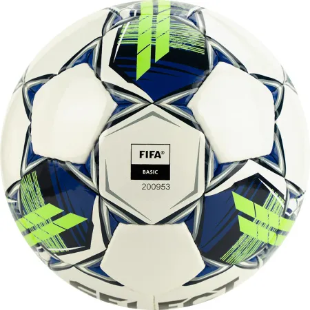 Мяч футзал. SELECT Futsal Master Shiny V22, 1043460004, р.4, Basic,32п, гл.ПУ, руч.сш,бел-син-зел за 7&nbsp;539.50 ₽ купить в Новокузнецке