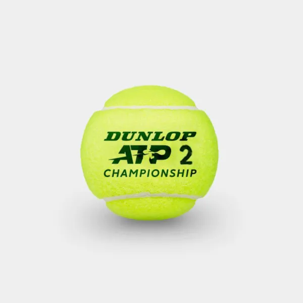 Мяч теннисный Dunlop ATP Championship 3B, 601626, уп.3ш, одобр. ITF, нат.резина,фетр. за 943.50 ₽ в Новокузнецке