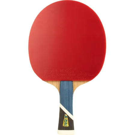 Ракетка для н/т DOUBLE FISH 5A+C, для продвин, ITTF Appr, накл. 2,1 мм, конич. ручка+ 2 мяча V40+мм за 2&nbsp;779.50 ₽ купить в Новокузнецке