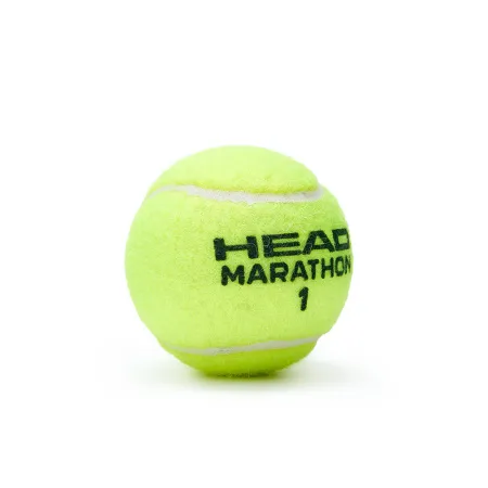 Мяч теннисный HEAD Marathon 3B, 578183, крафт. упак.3шт, без давления, фетр, нат.резина,желтый за 1&nbsp;055.70 ₽ купить в Новокузнецке