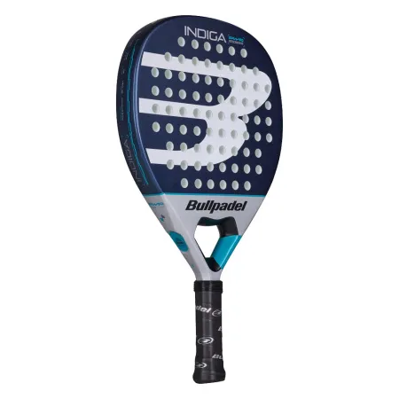 Ракетка для падела BULLPADEL Indiga Power 26, 494416, для начинающих, стекловолокно, темносине-серый за 14&nbsp;672.70 ₽ купить в Новокузнецке