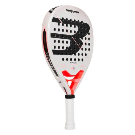 Ракетка для падела BULLPADEL Hack Advance, 494415, для проф. и любит, карбон, бело-черно-оранжевый за 18&nbsp;664.30 ₽ купить в Новокузнецке