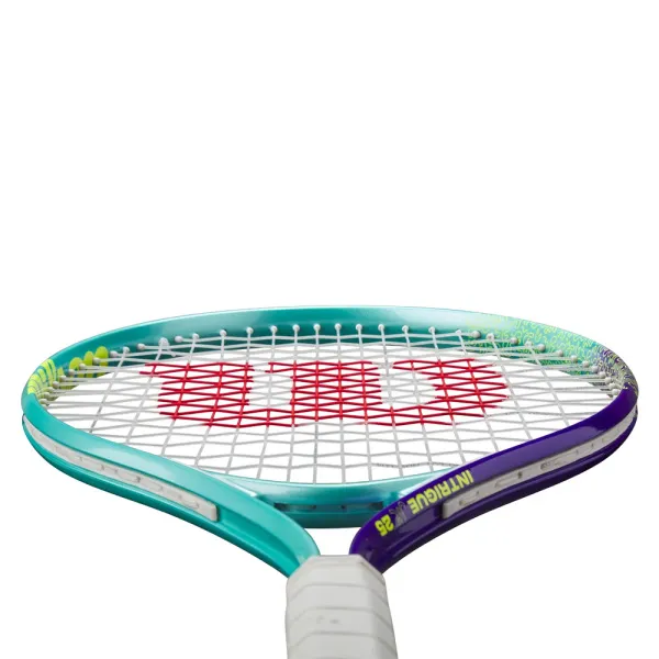 Ракетка б/т дет. Wilson Intrigue Jr 25, WR180310U, для детей 9-10лет, алюминий,со струн., бирюз-фиол за 5&nbsp;271.70 ₽ в Новокузнецке