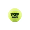 Мяч для падела Dunlop Fort Padel, 601555, уп.3 шт, FIP, сукно, нат.резина,желтый за 1&nbsp;135.60 ₽ купить в Новокузнецке
