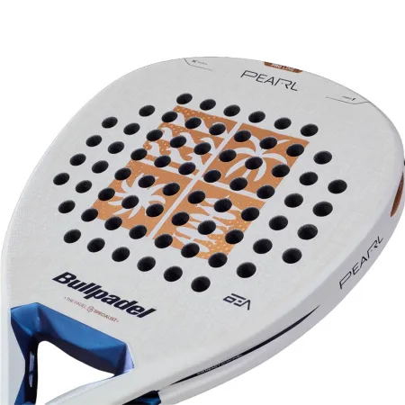 Ракетка для падела BULLPADEL Pearl 27, 497249, для проф-в, стекловолокно,карбон, бело-золотистый за 44&nbsp;319 ₽ купить в Новокузнецке