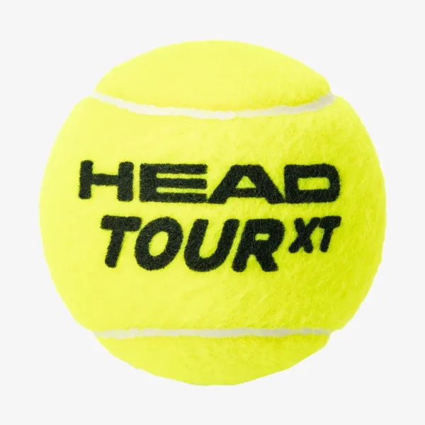 Мяч теннисный HEAD Tour XT 4B, 570824, уп.4 шт,одобр.ITF,сукно,нат.резина,желтый за 1&nbsp;489.20 ₽ в Новокузнецке