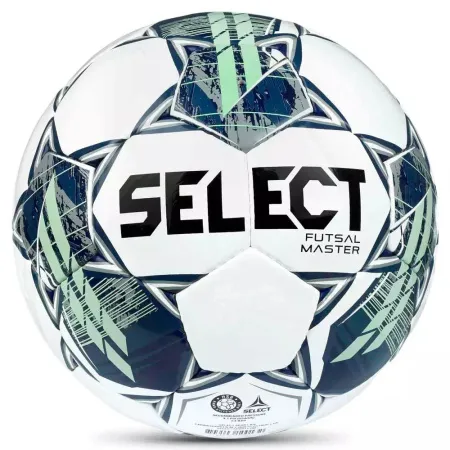 Мяч футзал. SELECT Futsal Master Shiny V22, 1043460004, р.4, Basic,32п, гл.ПУ, руч.сш,бел-син-зел за 7&nbsp;539.50 ₽ купить в Новокузнецке