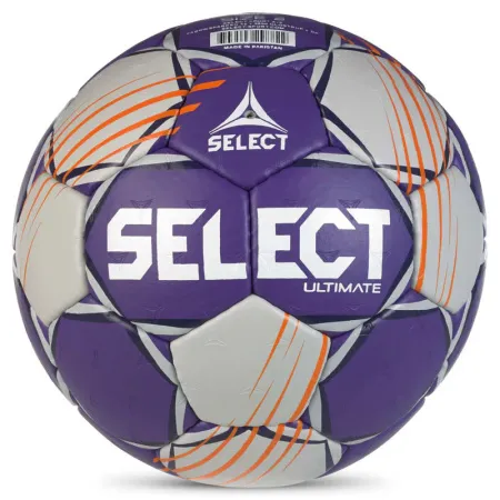 Мяч ганд. SELECT Ultimate Official EHF V24, 1612858999, Senior(р.3), EHF Appr, ПУ, руч.сш, фиол-сер за 15&nbsp;504 ₽ купить в Новокузнецке