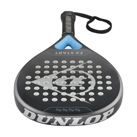 Ракетка для падела Dunlop FX Start, 10370737, для начинающих, гибрид, графит, черно-синий за 13&nbsp;175 ₽ купить в Новокузнецке