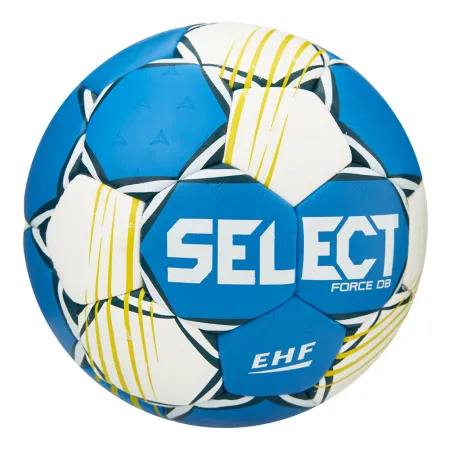 Мяч ганд. SELECT HB FORCE DB V25, 1622858205, Senior (р.3), EHF Appr,ПУ, гибр.сш., сине-белый за 8&nbsp;438.80 ₽ купить в Новокузнецке