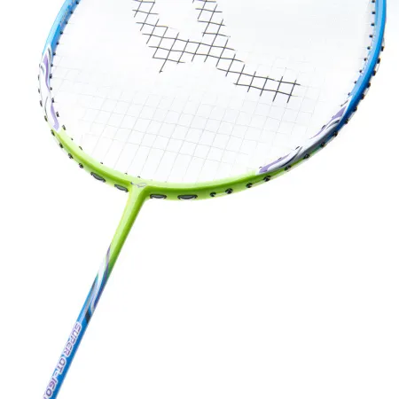 Ракетка для бадм. DOUBLE FISH JINQUE QT-1601, для продвинутых,карбон со струнами,литая,голубой за 3&nbsp;015.80 ₽ купить в Новокузнецке