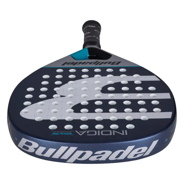 Ракетка для падела BULLPADEL Indiga Power 26, 494416, для начинающих, стекловолокно, темносине-серый за 14&nbsp;672.70 ₽ в Новокузнецке