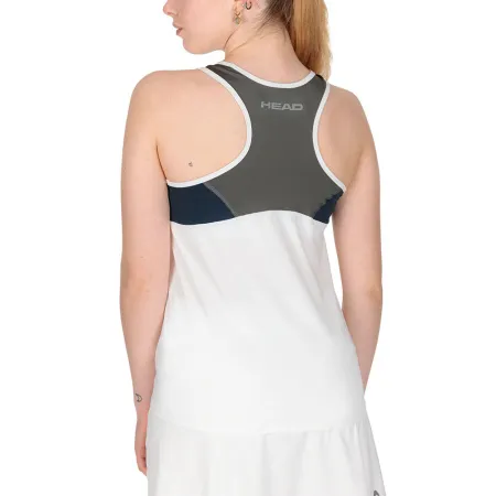 СЦ*Майка жен. HEAD Club 22 Tank Top W 814461-WHDB-L, р.L, 92% полиэстер, 8% эластан, белый за 3&nbsp;500.30 ₽ купить в Новокузнецке