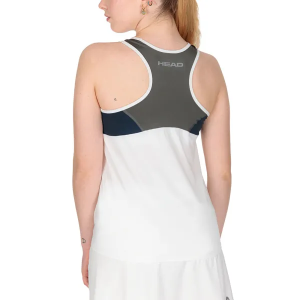 СЦ*Майка жен. HEAD Club 22 Tank Top W 814461-WHDB-L, р.L, 92% полиэстер, 8% эластан, белый за 3&nbsp;500.30 ₽ в Новокузнецке