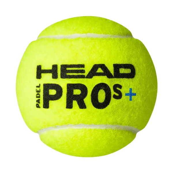 Мяч для падела HEAD Padel Pro S+, 540303, уп.3 шт, FIP Approved, войлок,нат.резина,желтый за 933.30 ₽ в Новокузнецке