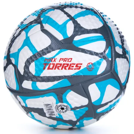 Мяч футб. TORRES MAX Pro, F323415, р.5, EПУ (микрофибра),4 сл, 12 п, термосшивка, бело-голубой за 5&nbsp;101.70 ₽ купить в Новокузнецке
