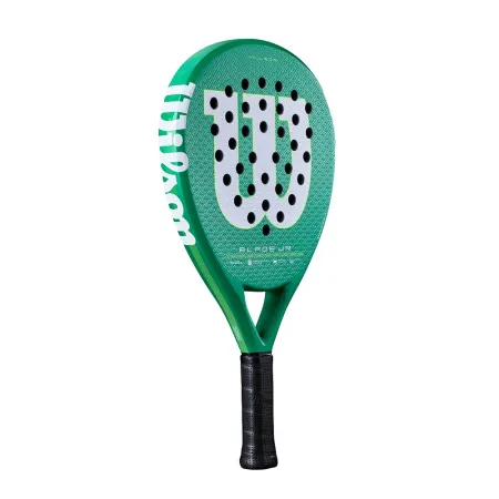 Ракетка для падела WILSON Blade Jr  V4 Padel, WR213811U0, для начин-х, стекловолокно, зеленый за 14&nbsp;934.50 ₽ купить в Новокузнецке