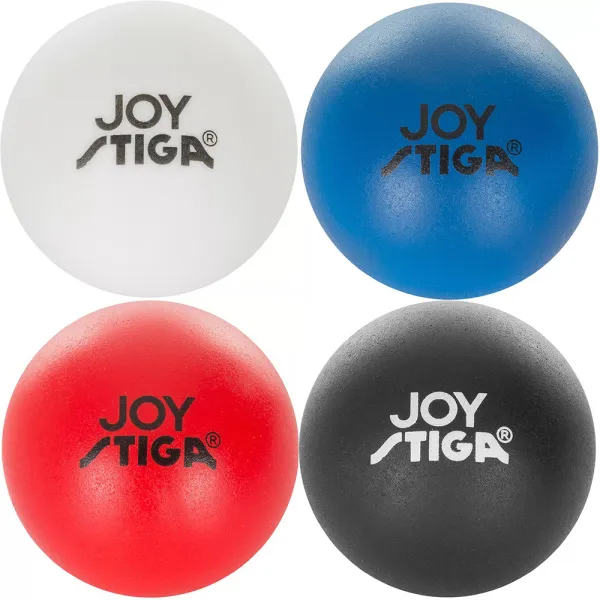 Мяч для наст. тенниса Stiga Joy, 1110-5240-04, диам. 40+мм, пластик, упак. 4 шт, мультиколор за 1&nbsp;286.90 ₽ в Новокузнецке