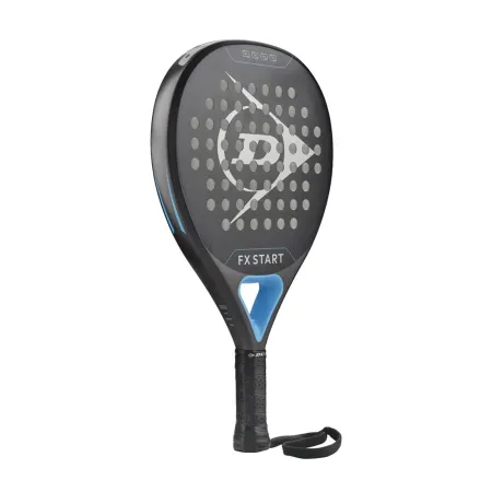 Ракетка для падела Dunlop FX Start, 10370737, для начинающих, гибрид, графит, черно-синий за 13&nbsp;175 ₽ купить в Новокузнецке