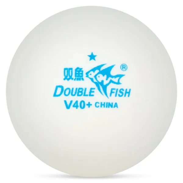 Мяч для наст. тенниса DOUBLE FISH 1* Ball, арт. V40+1, диам. V40+мм,плаcтик,упак.100 шт,белый за 4&nbsp;243.20 ₽ в Новокузнецке