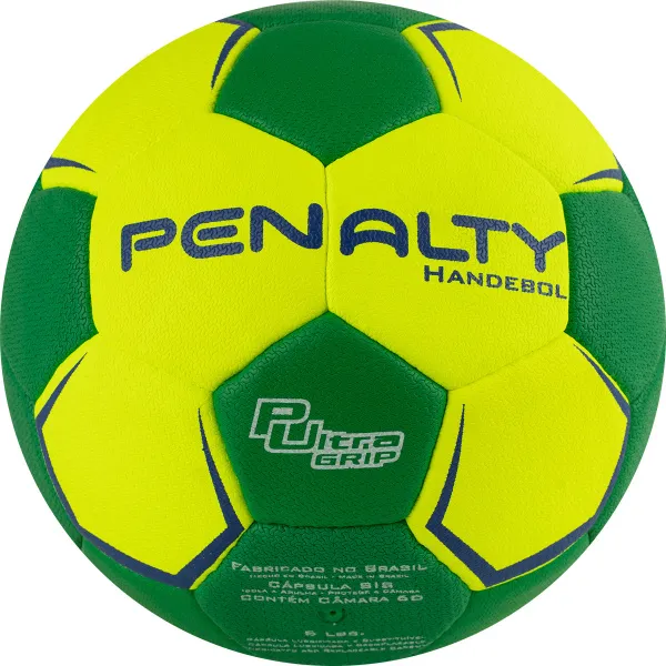 СЦ*Мяч ганд. PENALTY HANDEBOL SUECIA H2L ULTRA GRIP FEMININO, 5115615300-U,р.2,PU,руч.с,жел-зел за 3&nbsp;512.20 ₽ в Новокузнецке