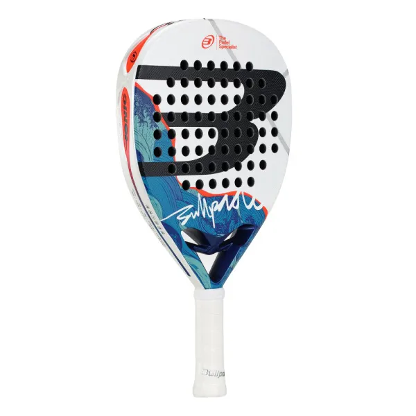Ракетка для падела BULLPADEL Ionic Power 26, 494411, для продв. игроков, стекловолокно, сине-белый за 28&nbsp;944.20 ₽ в Новокузнецке