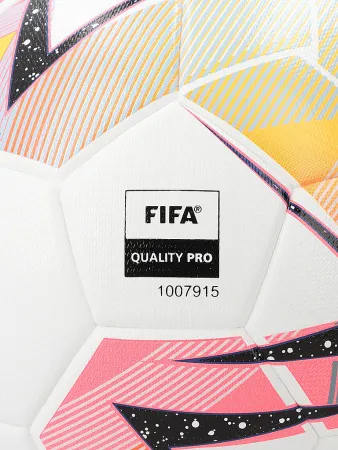 Мяч футзал PUMA Futsal 1, 08376301, р.4, FIFA Quality Pro, 32пан, ПУ, терм.сш, бело-розовый за 6&nbsp;502.50 ₽ купить в Новокузнецке