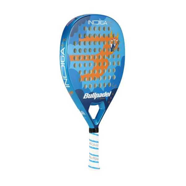 Ракетка для падела BULLPADEL Indiga Jr Boy 26, 494422, для начинающих, стекловолокно,сине-оранжевый за 10&nbsp;480.50 ₽ в Новокузнецке