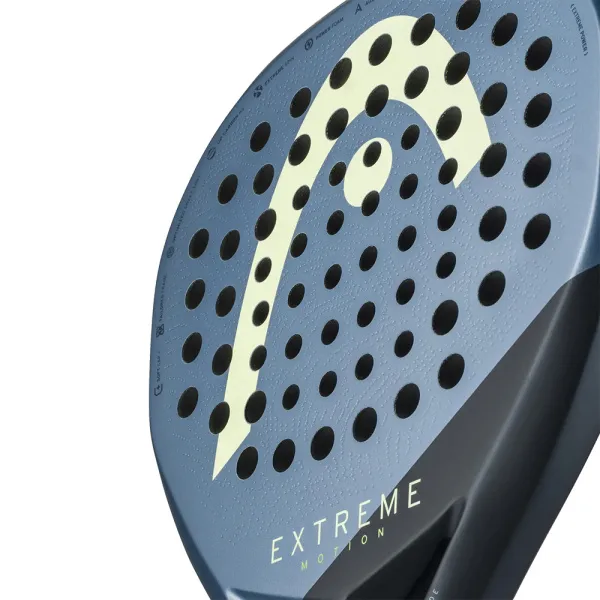 Ракетка для падела HEAD Extreme Motion, 223135, для профессионалов, углеродное волокно, темно-синий за 26&nbsp;894 ₽ в Новокузнецке