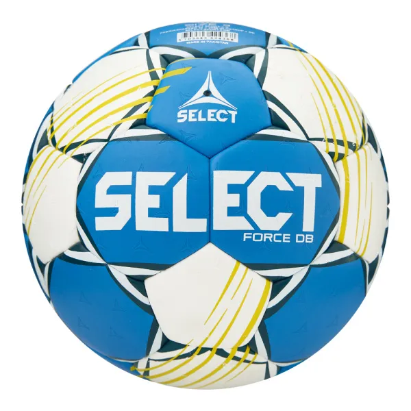 Мяч ганд. SELECT HB FORCE DB V25, 1622858205, Senior (р.3), EHF Appr,ПУ, гибр.сш., сине-белый за 8&nbsp;438.80 ₽ в Новокузнецке