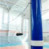 Волейбольные стойки универсальные со стаканами и механизмом натяжения троса ZAVODSPORTA за 41&nbsp;400 ₽ купить в Новокузнецке
